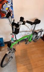 Brompton M6L Apple Green, Fietsen en Brommers, Ophalen, Gebruikt, Brompton, Versnellingen