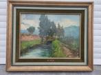 huile sur panneau paysage ardenais signe jose wolff, Antiquités & Art, Art | Peinture | Classique, Enlèvement ou Envoi