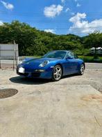 porsche 911 997 carrera4 165dkm motor 70dkm  japan import, Auto's, Porsche, Automaat, 4 zetels, Zwart, Blauw