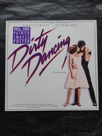 SOUNDTRACK "Dirty Dancing" LP (1987) Topstaat met poster
