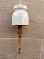 britse wo1 isolator corps of signals GPO broad arrow, Ophalen of Verzenden