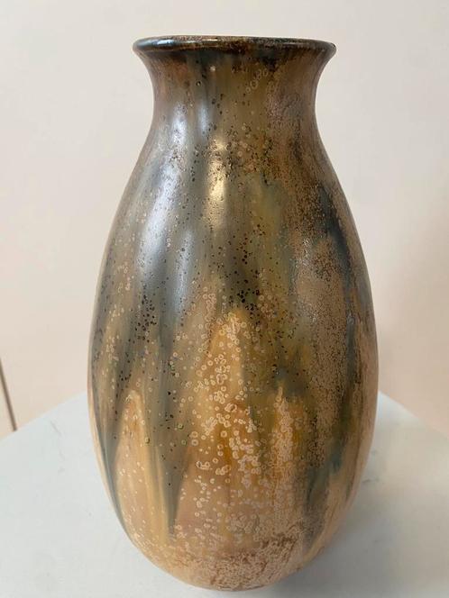 Vase grès de Bouffioulx attribué à Edgard Aubry, Antiquités & Art, Antiquités | Vases