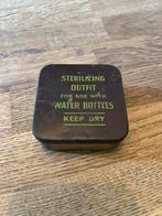 Ww2 British Army Sterilizing Outfit For Water Bottles Tin, Ophalen of Verzenden