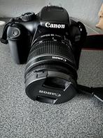 Canon EOS 1100D 18/55 + objectif 18/300 + chargeur + carte S, 12 Megapixel, Canon, Compact, Zo goed als nieuw