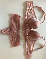 Beha + string Hunkemoller 75D en S, Kleding | Dames, Roze, Setje, Verzenden