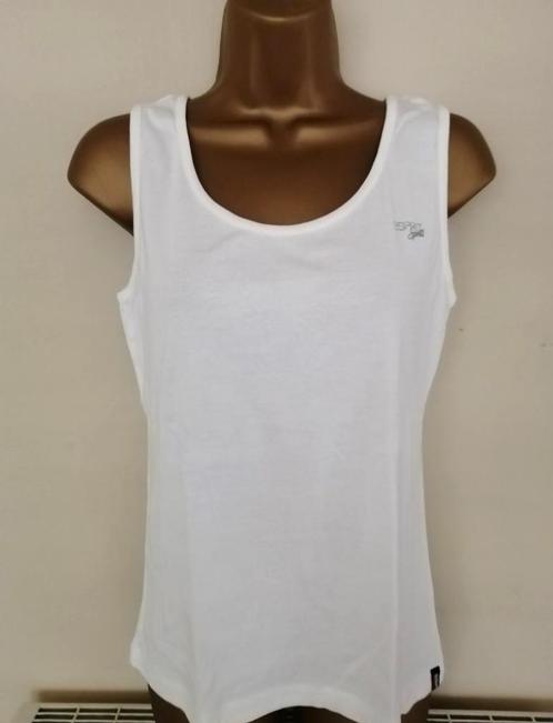 Witte Tanktop van Esprit Sports - 40/42, Vêtements | Femmes, Tops, Comme neuf, Taille 38/40 (M), Blanc, Sans manches, Enlèvement ou Envoi