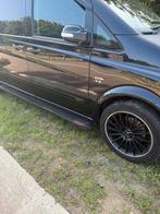 Te koop viano mercedes, Auto's, Automaat, Achterwielaandrijving, Zwart, Zwart