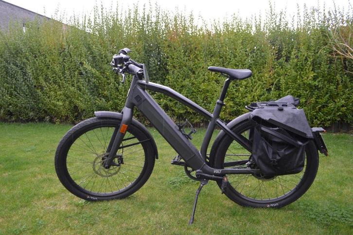 STROMER ST2 HERENMODEL MET RIEM, Fietsen en Brommers, Elektrische fietsen, Zo goed als nieuw, Stromer, 50 km per accu of meer