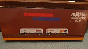Märklin Mini-Club Set 8216 – "Rapelli & Migros beschikbaar voor biedingen
