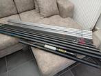 Vaste Hengel Tubertini 5001 met 5 kits, Ophalen, Zo goed als nieuw, Vaste hengel