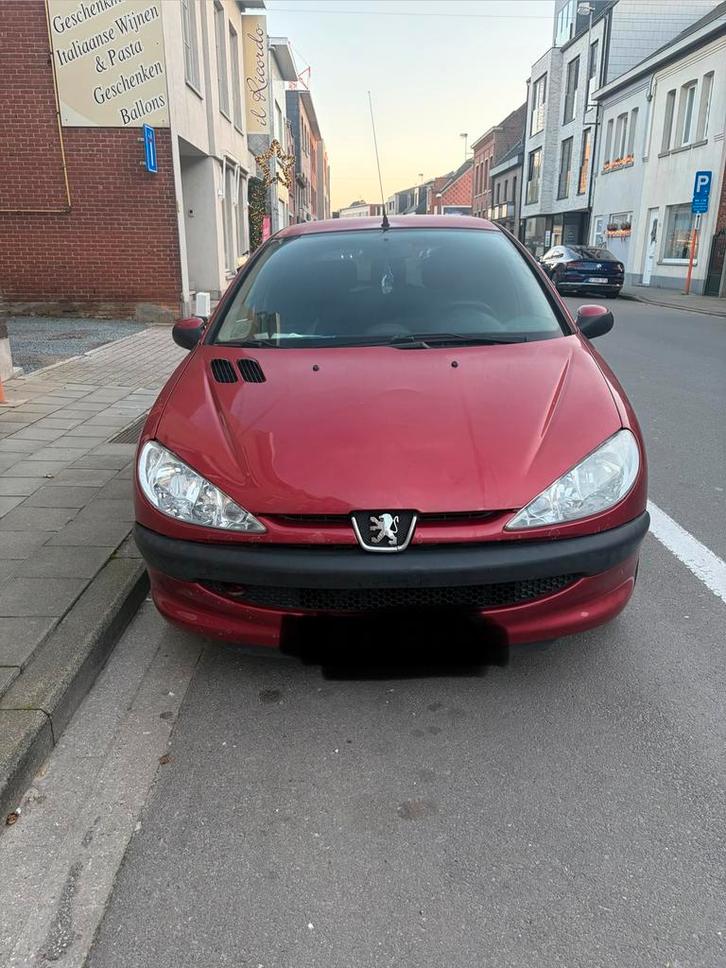 Peugeot 206 Rood, Autos, Peugeot, Entreprise, Airbags, Air conditionné, Essence, Euro 4, Boîte manuelle, Rouge, Enlèvement