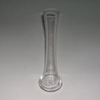 Smalle glazen vaas 30 cm, Huis en Inrichting, Woonaccessoires | Vazen, Glas, Zo goed als nieuw, Ophalen