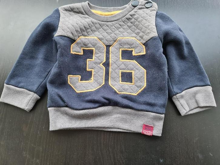 trui, broek, jogging Tricky Tracks 6m / 68cm, Kinderen en Baby's, Babykleding | Maat 68, Zo goed als nieuw, Ophalen of Verzenden