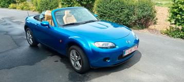 Mazda Mx5c  de 2007, Autos, Cuir, Achat, Beige, Boîte manuelle