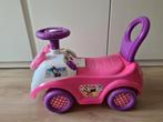 Loopwagen auto Minny Mouse duwauto met licht en geluid, Ophalen, Zo goed als nieuw, Loopvoertuig
