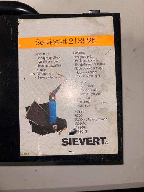 Servicekit Sievert 213525 – Soudure propane – NEUF, Doe-het-zelf en Bouw, Gereedschap | Boormachines, Zo goed als nieuw, Ophalen