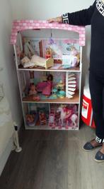 POPPENHUIS 115 CM GROOT X65BREED X 30 DIEP, Kinderen en Baby's, Ophalen, Gebruikt, Poppenhuis