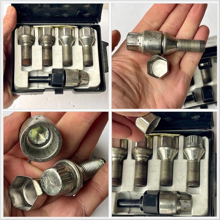 Boulons antivol + clès - pour jantes voiture, Autos : Pièces & Accessoires, Petit matériel, Alfa Romeo, Pièces américaines, Audi