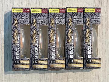 NIEUW : 5 * Segula LED Kaars Lampen - 50 % !  beschikbaar voor biedingen