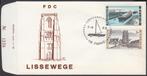 BELGIQUE - FDC - Intérêt National + DE PANNE., Timbres & Monnaies, Timbres | Europe | Belgique, Avec enveloppe, Envoi, Oblitéré