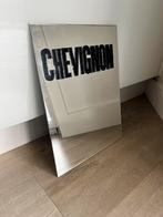 Chevignon vintage reclame spiegel, Ophalen, Minder dan 50 cm, Gebruikt, Minder dan 100 cm