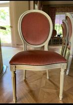 IK ZOEK : set van medaillonstoelen in velours, Ophalen, Overige kleuren, Vier, Hout