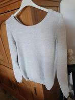 Pull gris clair avec fermeture tirette à l'arrière. T L., Vêtements | Femmes, Enlèvement, Comme neuf, Gris