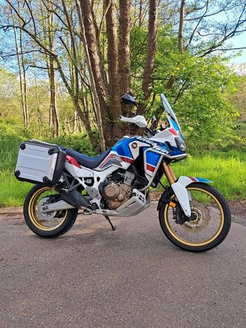 🔥Avontuurlijke Honda Africa twin 2018 🔥+ 1jaar ga beschikbaar voor biedingen
