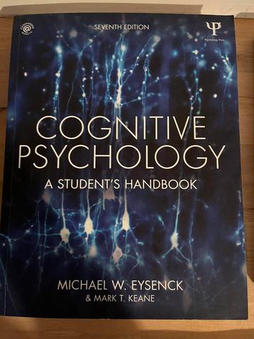 Cognitive Psychology beschikbaar voor biedingen