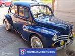 Renault 4CV | 1957 | Route 66 Auctions, Auto's, Renault, Zwart, Bedrijf, Handgeschakeld