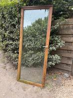 Deur/ raam meranti hout, Doe-het-zelf en Bouw, Ophalen, Gebruikt, 80 tot 100 cm, 200 tot 215 cm