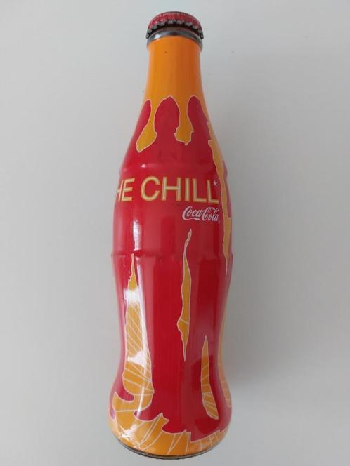 Collector Coca-Cola Fles - Enjoy The Chill - 2003, Verzamelen, Merken en Reclamevoorwerpen, Zo goed als nieuw, Gebruiksvoorwerp