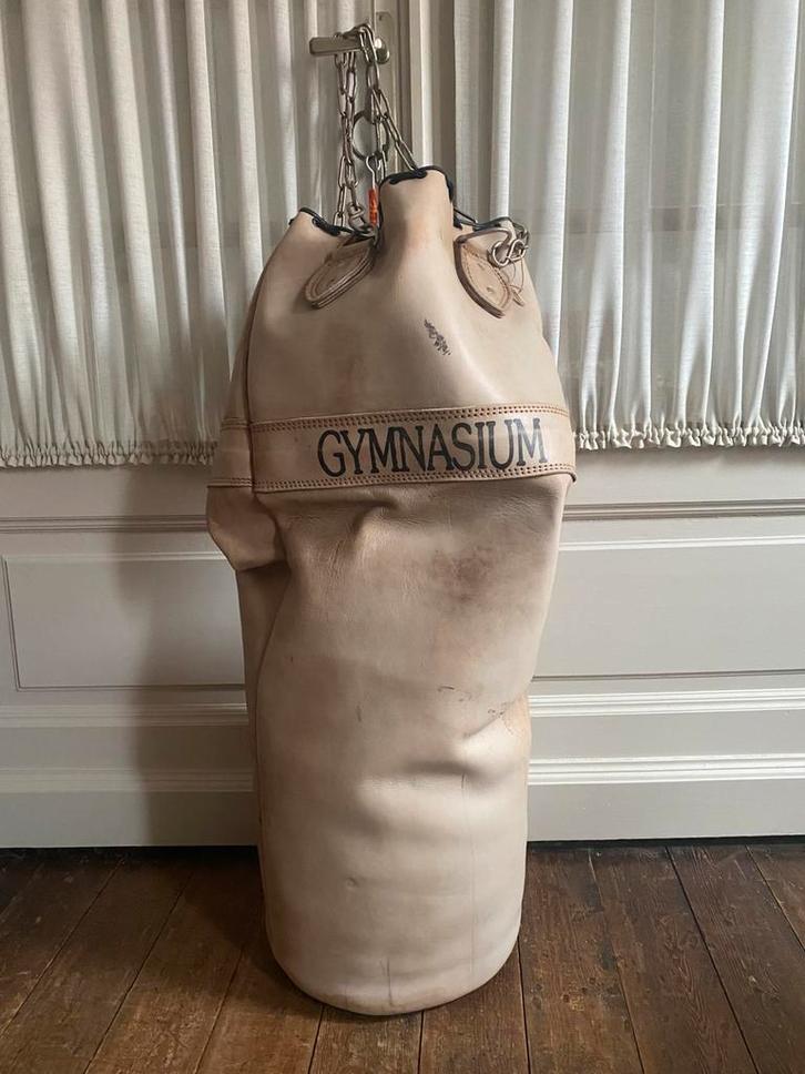 Lederen bokszak, Antiek en Kunst, Antiek | Overige Antiek, Ophalen