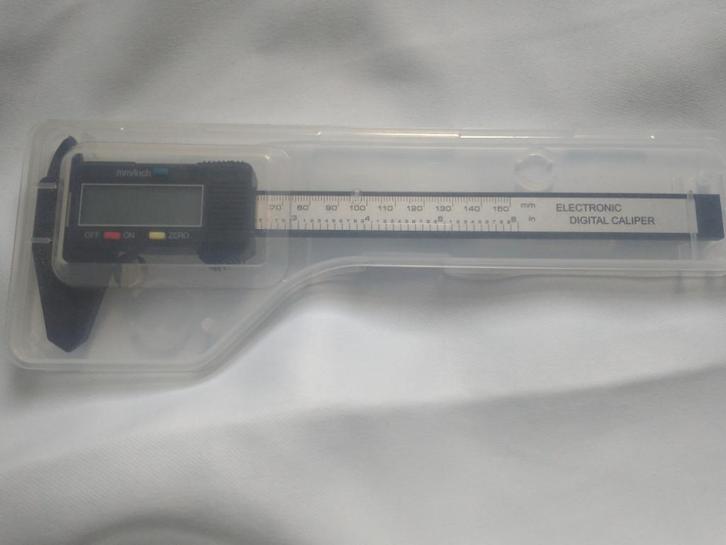 Digitale schuifmaat SAFESEED, Doe-het-zelf en Bouw, Meetapparatuur, Zo goed als nieuw, Afstand, Ophalen of Verzenden