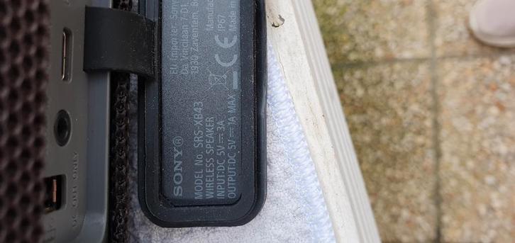 Muziek box, bluetooth,van SONY, TV, Hi-fi & Vidéo, Enceintes, Utilisé, Subwoofer, 60 à 120 watts, Sony, Enlèvement