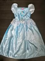 Prinsessenjurk Assepoester 7-8 jaar, Kinderen en Baby's, Carnavalskleding en Verkleedspullen, Ophalen of Verzenden, Zo goed als nieuw