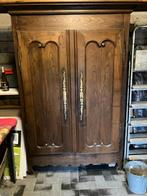 ECHTE ZWARE ANTIEKE KAST, Ophalen