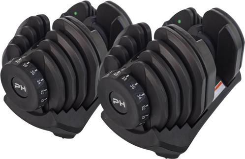 PH Fitness Verstelbare Dumbbells Set 40KG - 2 STUKS, Sport en Fitness, Fitnessmaterialen, Nieuw, Overige typen, Armen, Benen, Borst