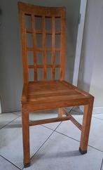 4 chaises en teck, Comme neuf, Brun, Enlèvement, Bois