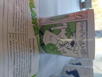 Mug Tintin 1980 "planta" Neuve Tournesol  beschikbaar voor biedingen