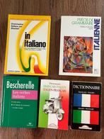 Set 6 livres pour italien, Utilisé, Enlèvement ou Envoi, Italiaans, Diverse auteur
