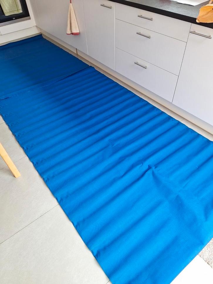 Stevig zeildoek, windscherm, schaduwdoek, terras 6m40/1m40, Caravans en Kamperen, Windschermen, Zo goed als nieuw, Ophalen of Verzenden