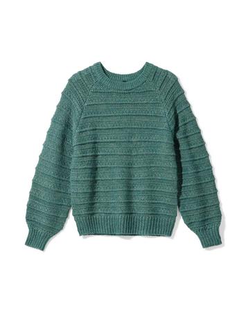 Te koop: Nieuw!! Mooi groene rib trui, M. beschikbaar voor biedingen