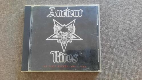 Ancient Rites : The First Decade 1988-1998 (verzending inbeg, CD & DVD, CD | Hardrock & Metal, Comme neuf, Enlèvement ou Envoi