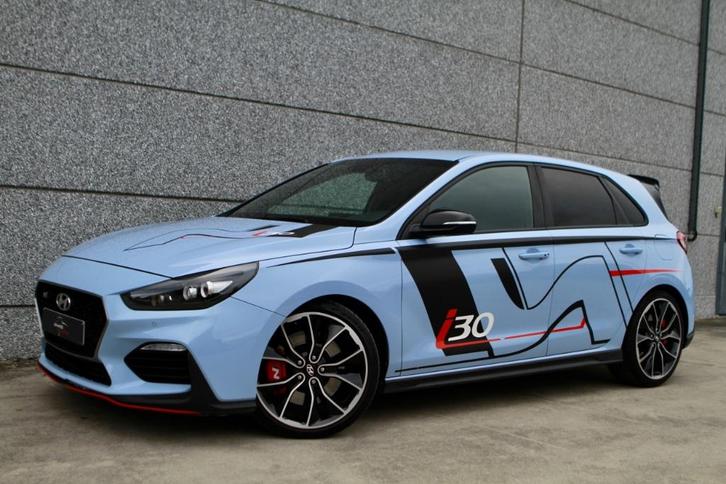 Hyundai I30N Performance 275 pk  - LED - Camera - Cruise, Auto's, Hyundai, Bedrijf, Te koop, i30, ABS, Achteruitrijcamera, Airbags