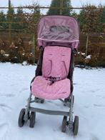 Plooibuggy Maclaren roze, Kinderen en Baby's, Buggy's, Ophalen, Gebruikt, Maclaren, Verstelbare rugleuning