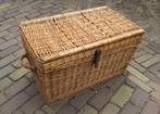 Mooie Rieten Koffer / Kist - 69x41x41, Ophalen of Verzenden, Zo goed als nieuw, Overige houtsoorten