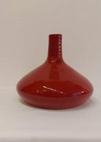 Vase vintage rouge en céramique, Maison & Meubles, Accessoires pour la Maison | Vases, Comme neuf, Moins de 50 cm, Rouge, Enlèvement ou Envoi