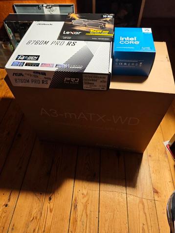 Vends lot pièces pc récentes 250€ FERME  beschikbaar voor biedingen