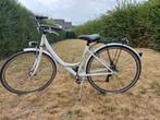 Witte meisjesfiets 28 inch, Ophalen, Zo goed als nieuw, 26 inch of meer, Handrem